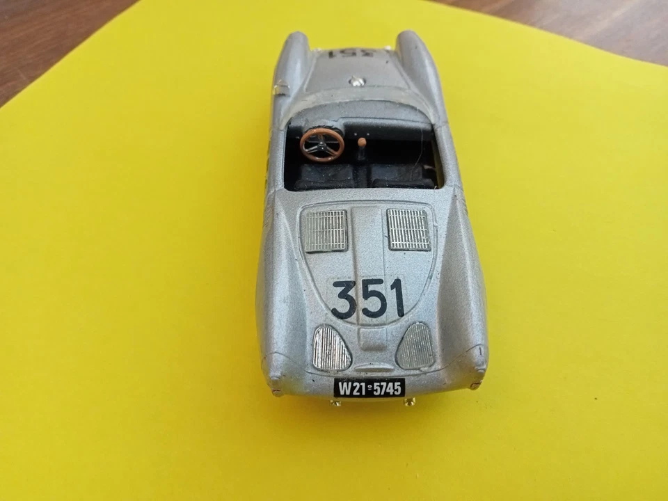 MILLE MILLES 1954 PORSCHE 550 N°351 BRUMM ECH:1/43 MADE IN ITALY SERIE LE MANS - Photo 4/4