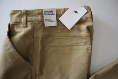 Nike HJ8478-297 Men's Sz 32 Taupe Standard Fit Sashiko Carpenter