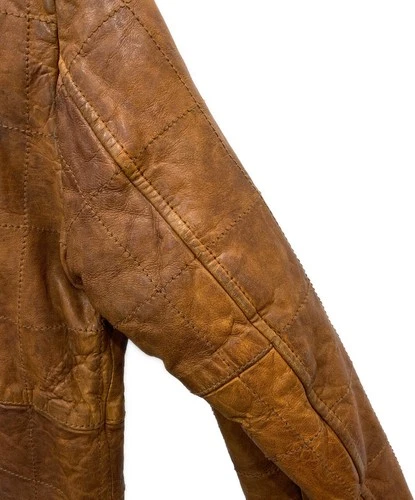 Schott Leather Jacket Men's Size M Brown image 8