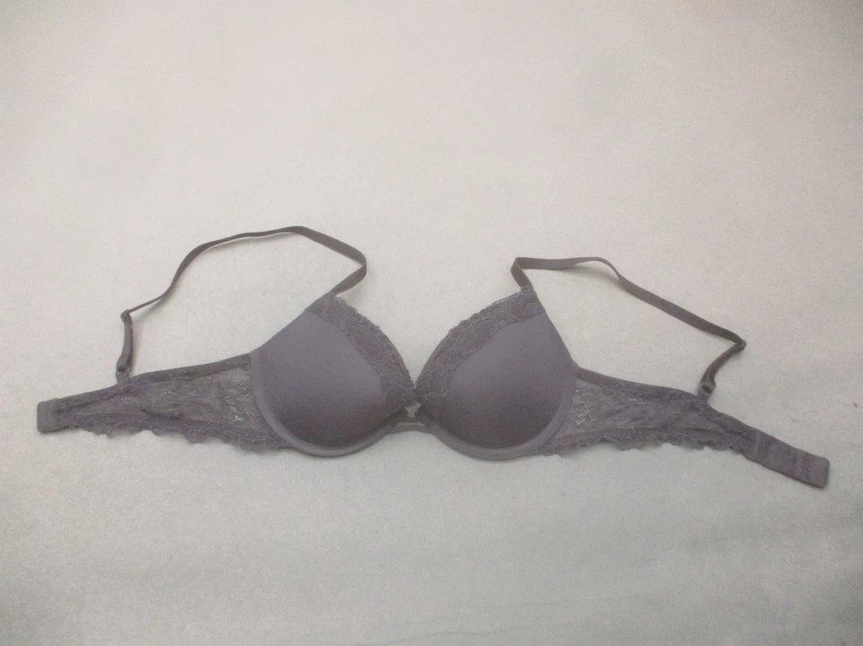 32B разрыв тела женщин черный с подкладкой на косточках назад застежки кружева Demi бюстгальтер 2F - Изображение 3 из 4