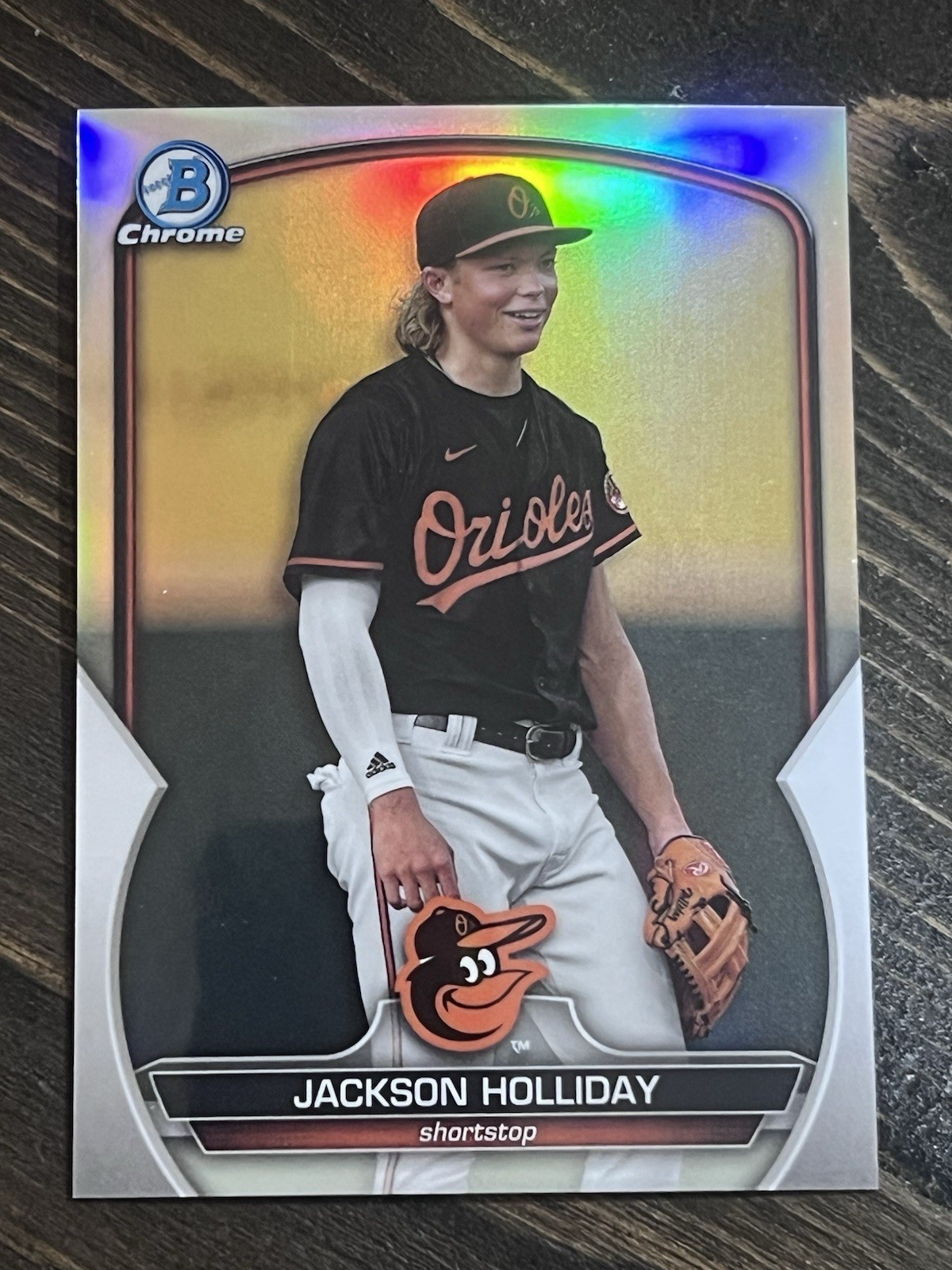 Jackson Holliday 2023 Bowman Draft Chrome Image Variation Refractor #BDC-118