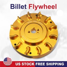 Gold Speedway Billet Flywheel Aluminum For Predator 212cc Hemi Go Kart Bike