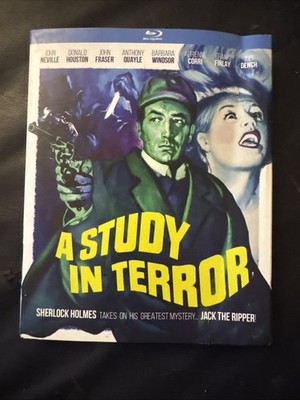 A Study in Terror 1965 Blu-ray Sherlock Holmes Rare Release 