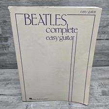 Hal Leonard Beatles Complete Easy Guitar Music Songbook Paperback, 1986 