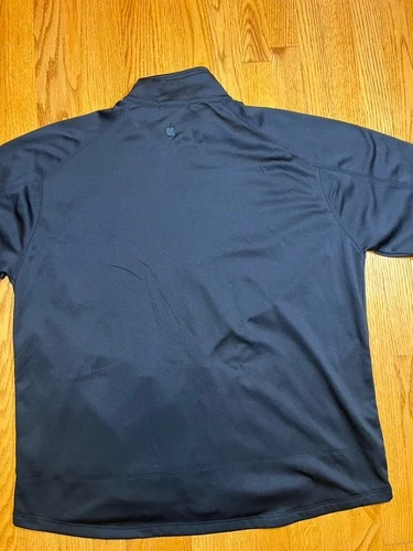 APPLE iOS Logo TRACK JACKET Mens XL Black MacOS Full Zip Extra Large Employee image 7
