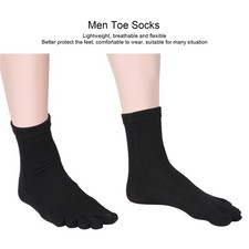 5 pares de calcetines transpirables para los dedos de los pies para prevenir el olor de los pies correr yoga