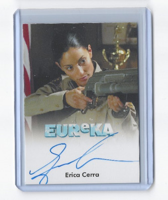 Erica Cerra 2011 Rittenhouse Eureka Auto Deputy Jo Lupo Autograph