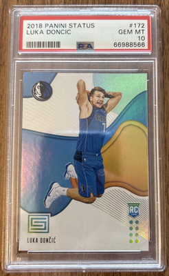 Luka Doncic 2018 Panini Status #172 PSA 10 | eBay