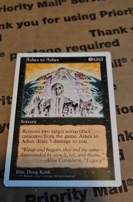 Ashes to Ashes MTG Core Set 5th Edition Regular