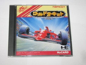 World Circuit PC Engine HuCard Japan import US Seller