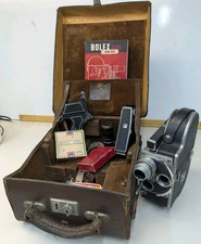 Paillard Bolex H16 Reflex 16mm Cine Film Camera With Assesories & Original Case