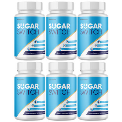 Sugar Switch Boosts Energy &Supports Weight Loss &Blood Health- 6 Botts Official