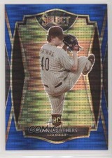 2021 Panini Select Premier Blue Pulsar Prizm 5/13 Ryan Weathers #168 rk7