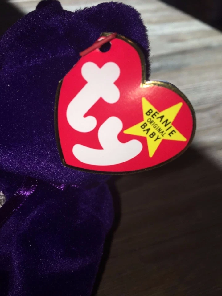 *罕见* 第 1 版戴安娜王妃豆豆娃 * 状况完好 * — 第 2/4 张图片