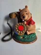 Vintage Winnie The Pooh Disney Desktop Home Telephone by Telemania – Classic Col