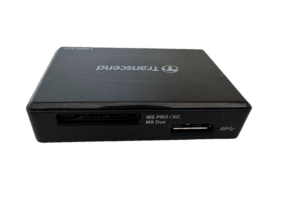 Transcend USB 3.0 Multi-Card Reader SD/SDHC/SDXC/MS/CF Cards TS-RDF8K - Image 3 of 3
