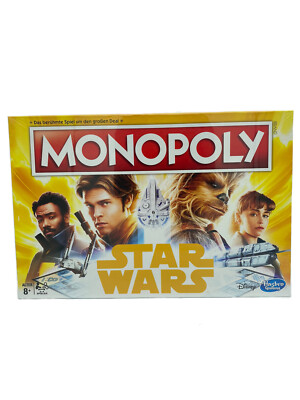 MONOPOLY - SOLO-A STAR WARS  STORY - Hasbro - DEUTSCH - NEU Brettspiel 