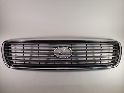 2001 - 2003 Lexus LS430 Front Upper Center Grille Grill Chrome