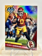 2023 Bowman Chrome U Korey Foreman RC REFRACTOR 1st Bowman #190 USC Fresno