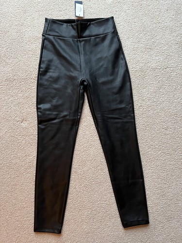 High-Rise Faux Vegan Leather Leggings 
