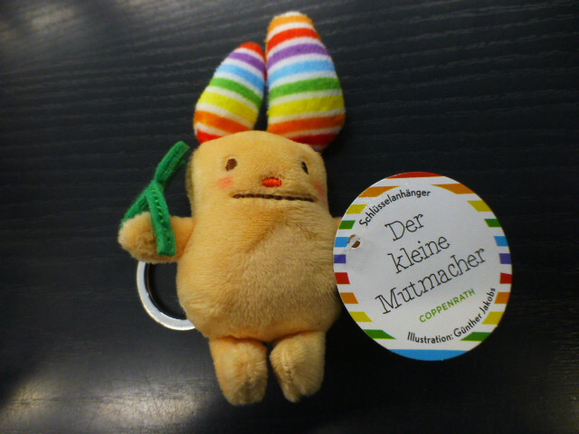 +++ Schlüsselanhänger: Der kleine Mutmacher (Das kleine Glück) ; Coppenrath +++