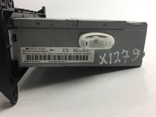 X1279 RADIO CD MERCEDES BENZ A1698200886 [PIN/CODE NON INCLUS] - Photo 3/4