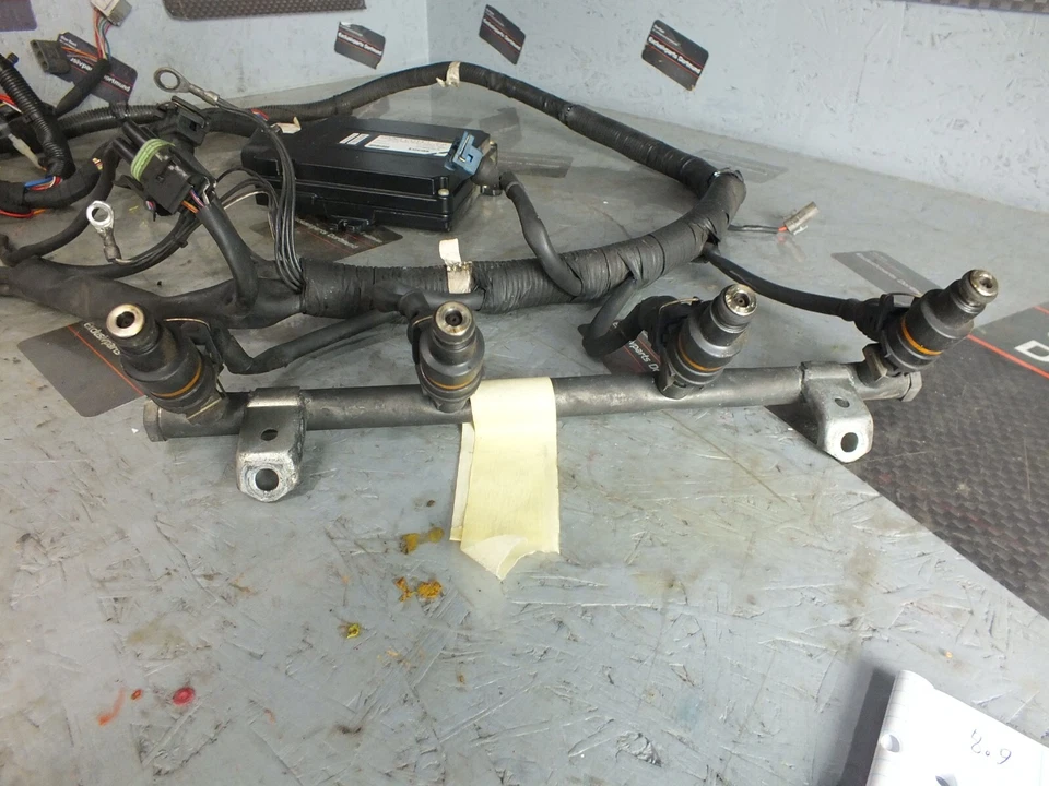 Centralina Saab 900 Turbo Motore Cablaggio Iniettori - Immagine 4 di 4