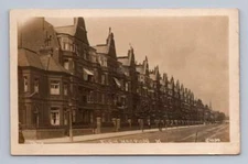 Elgin Avenue Mansion Houses LONDON Antique RPPC Real Photo Postcard ~1910s