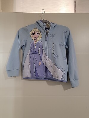 New Disney Store Frozen Elsa Hoodie Jacket Sweatshirt Girl 2.  New with tags.