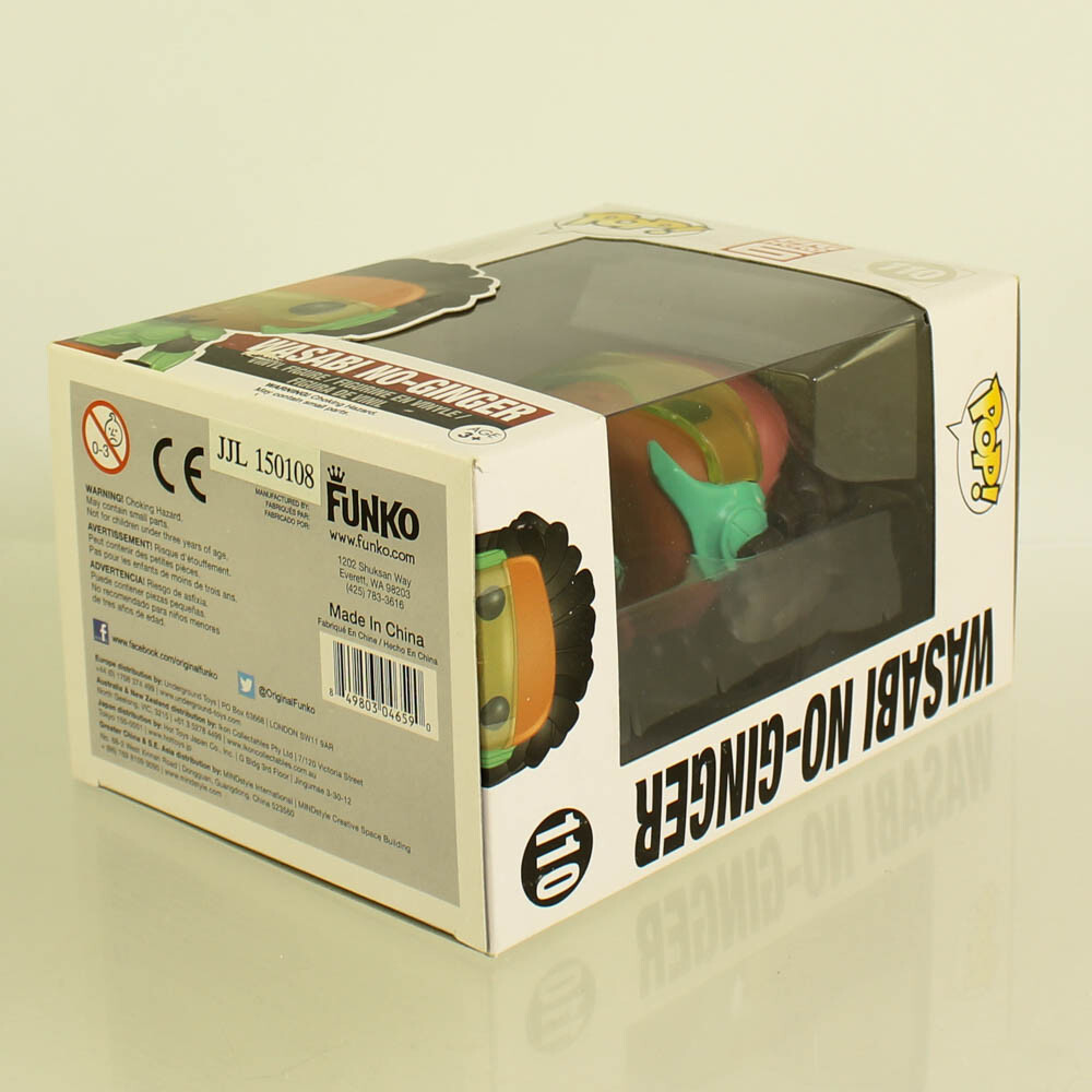 Funko POP! Disney - Figure - Big Hero 6 - WASABI NO-GINGER #110 *NON-MINT BOX*
