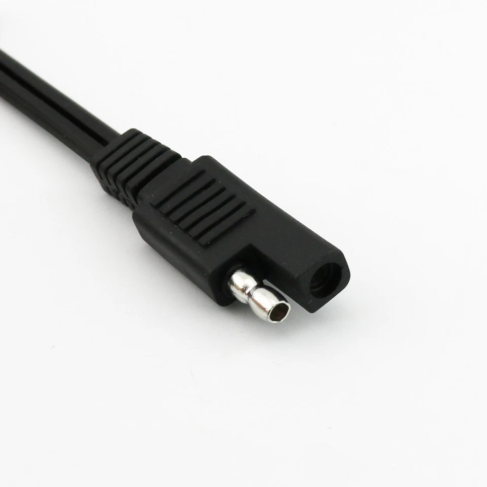 SAE 12V to 5.5mm x 2.1mm Male 16AWG DC Solar Power Automotive DIY Adapter Cable - Image 3 of 4