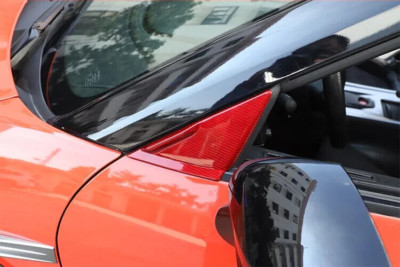 Fits Nissan GTR R35 2008-2016 Window Triangle Cover Red New SET OF 2