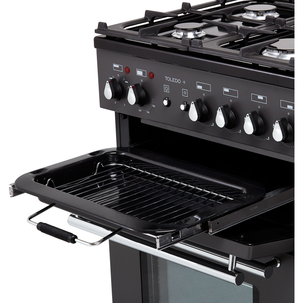 Rangemaster TOLP90DFFSL/C Toledo + 90cm Dual Fuel Range Cooker 5