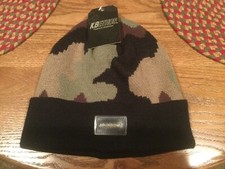 NEU KBETHOS Camouflage Strickmütze freihändig LED Mütze Licht Stirnlampe Taschenlampe