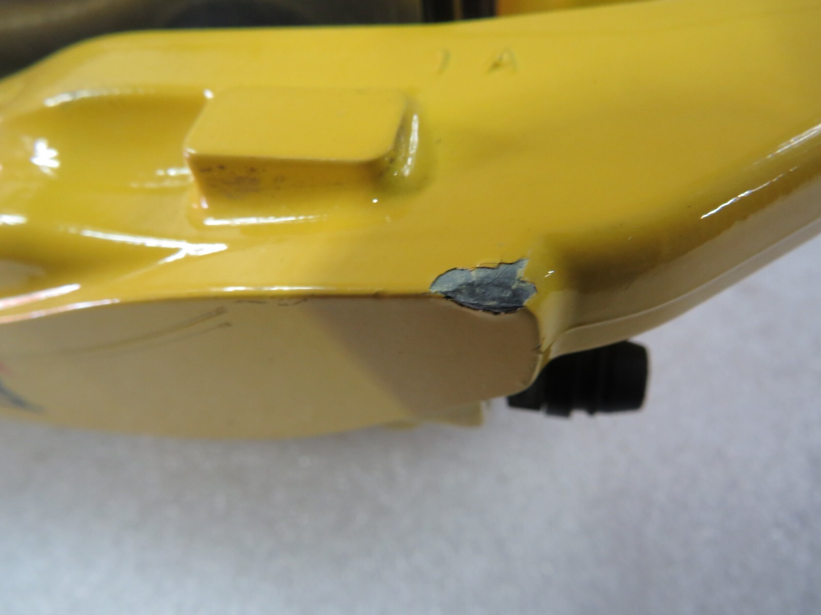 Ferrari California, LH, Left, Front CCM Brake Caliper, Yellow, Used, P/N 251512