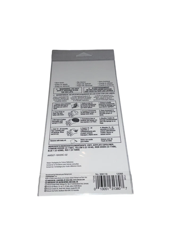 Dinosaurios Prehistóricos Jurásicos Niños Fiesta de Cumpleaños Favor Tatuajes Temporales Nuevo Foto 3 de 3