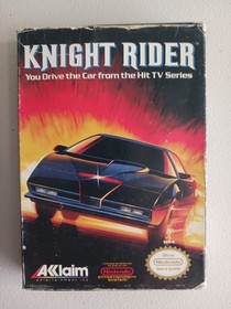Videogioco Knight Rider NES Nintendo 1989 in scatola