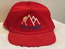 Vintage Ski The Summit Colorado Red Corduroy ...