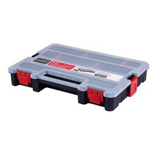 Small Parts Organizer Box Stackable Hardware Storage Case with 20 Compartme...
