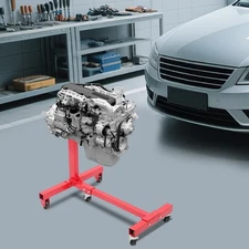 1250Lbs Engine Maintenance Stand  Motor Hoist Jack 360° Rotating Tool