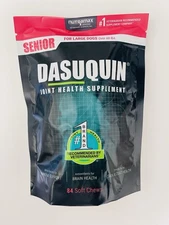 Nutramax Dasuquin Joint Health Supplement for Large Senior Dog 84 count EX 04/27