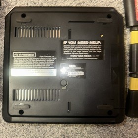 Original OEM Sega Genesis System Model 2 Console Game Genie & 3 Games