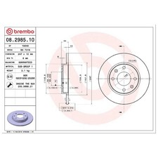2x Bremsscheibe vorne für Peugeot 106 1 1A 2 1S 205 741B 20A/C 206 2A/C | 26241