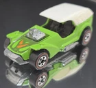 Hot Wheels Redline Flying Colors Ice T Hong Kong Green w/ Metal Base  1969