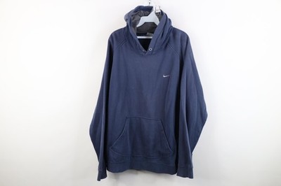 Vintage Y2K Nike Mens XL Sun Faded Travis Scott Mini Swoosh Hoodie Sweatshirt