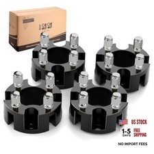 2 Inch Golf Cart Wheel Spacers Kit with Lug Nuts Fits for Yamaha Club Car