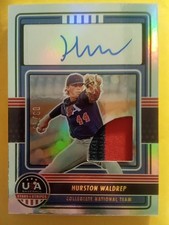 2023 Panini Stars And Stripes READ Hurston Waldrep TWO Color Patch Auto SSP #/25