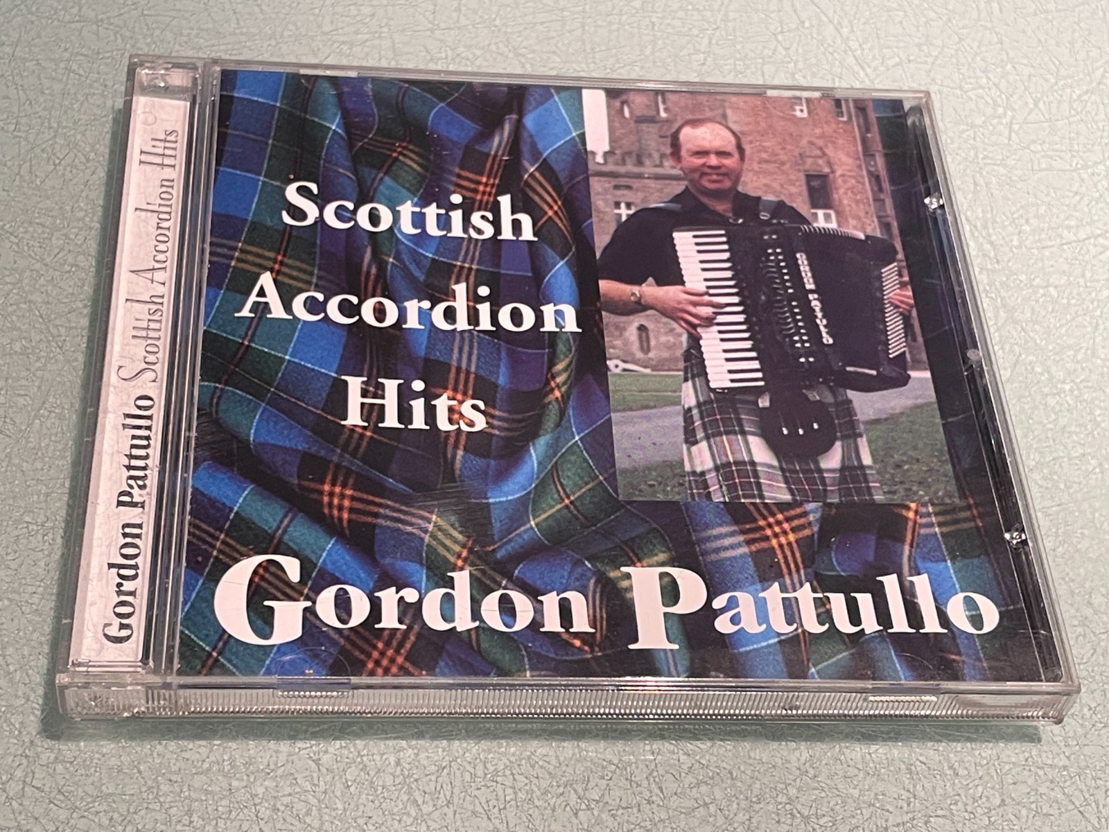 Gordon Pattullo - Scottish Accordion Hits - CD Album - 2003 Delta Music CD6483
