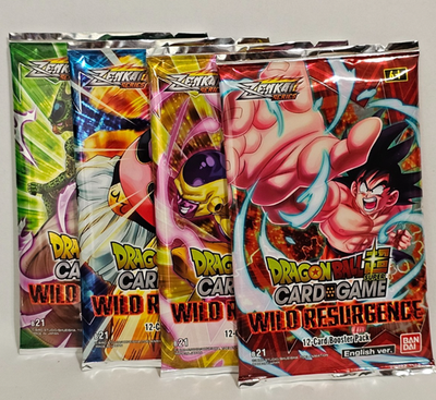 Dragon Ball Super Wild Resurgence Booster Pack DBS Zenkai Series 4