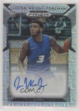 2019-20 Panini Prizm Draft Picks Mojo 16/49 Justin Wright-Foreman #53 Auto 06ic